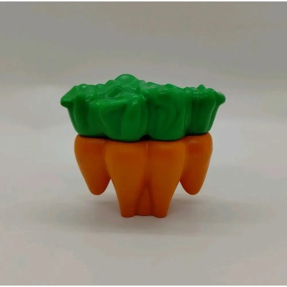 LEGO Duplo BUNCH OF CARROTS VEGETABLE Farm Food for Grocery Shop Town House #1